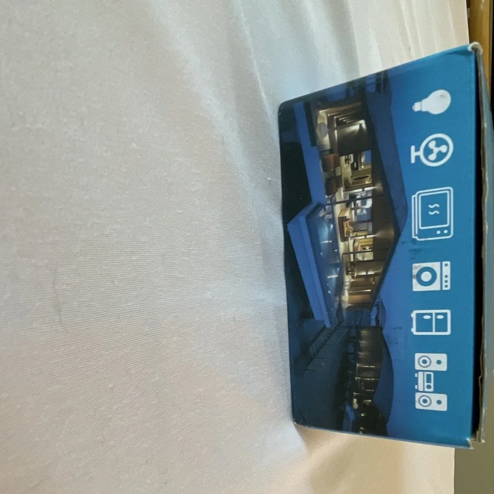 Wi-Fi Smart Plug 4-Pack White, App-Controlled Timer, Alexa/Google, 120V 10A